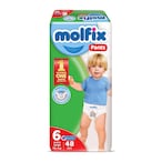 Buy Molfix Baby Diaper Pants - Size 6 Extra Large- 48 Diapers in Egypt