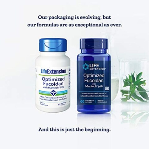 Life Extension Optimized Fucoidan With Maritech 926, 60 Vegetarian Capsules