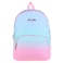 Kaukko Rainbow Backpack Bag Blue and Pink Large 18cm