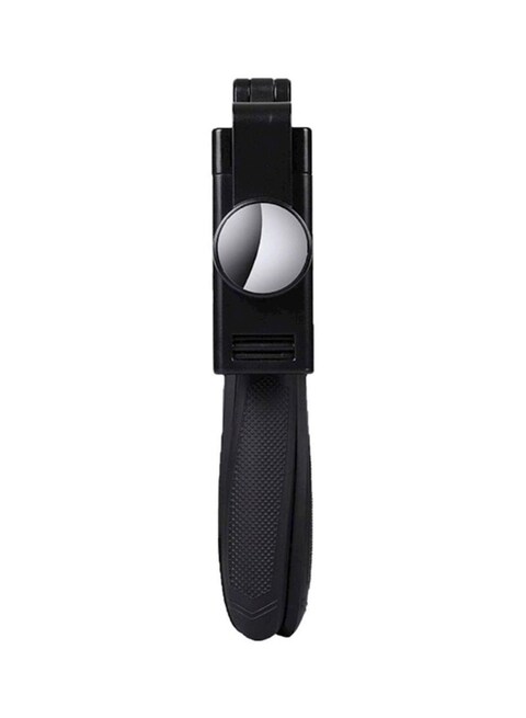 Generic - Selfie Stick Tripod With Mirror Extendable Monopod Black