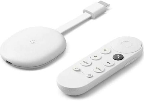 Google Chromecast With Google TV HD, Snow