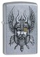Zippo 29871 207 Viking Warrior Design Street Chrome Windproof Lighter