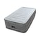Intex Dura-Beam Comfort Plus Inflatable Mattress With Built-In Electric Pump Grey 99x191x46cm