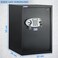 Rubik Safe Box Large For Home Office, With Dual Security, Unlock using Key And Digital Combination (RB50ED, 50x35x30cm) Black