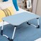Foldable Laptop Table Light Blue