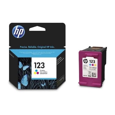 خرطوشة حبر اتش بي 123 - 100 صفحة - متعددة الالوان