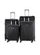 Para John Travel Luggage Suitcase Set of 4, Carry On Hand Cabin Luggage Bag, Lightweight Travel Bags With 360 Durable 4 Spinner Wheels, Hard Shell Luggage Spinner, (20'', 24'', 28'', 32''), Black