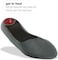 Airplus Men&#39;s Fasciitis-75020 Plantar Fascia, Orthotic Insoles Arch Support, Superior Comfort &amp; Stability, Medium, Black (Black)