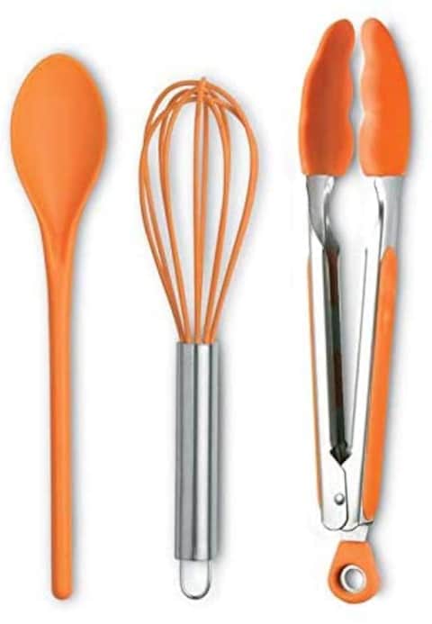 Other Set Of 3 Silicone And Stainless Steel Kitchen Tools