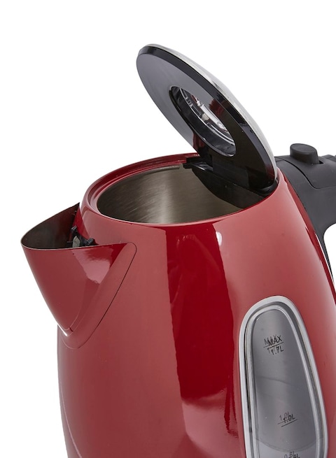 Mebashi Electric Kettle 1.7L Me-Kt1102Ssrd Red/Silver/Black