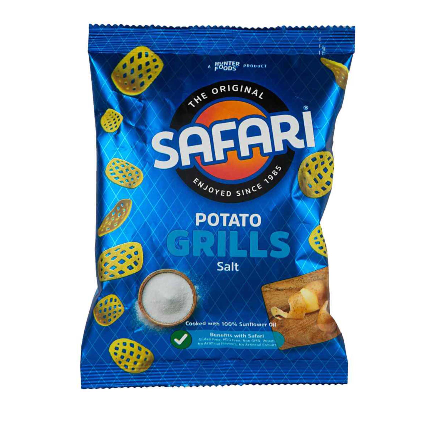 Hunter Foods Safari Potato Grills Salt 20g