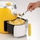 Ariete Airfryer 2.8L, White And Yellow, Art4622, Rapid Air Circulation, 1000W