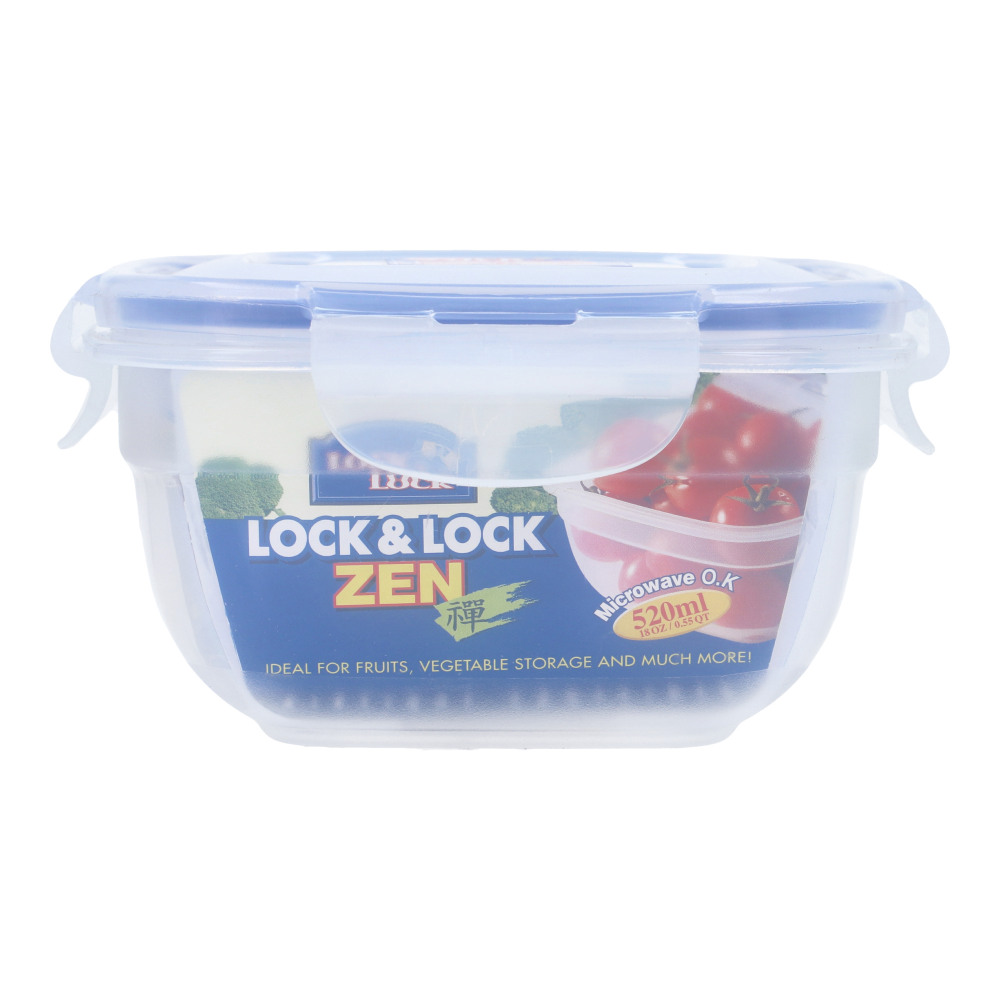 Lock &amp; Lock Zen Square Style Salad Bowl 520ml