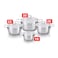 Zinox Pot Set- 8 Pieces - Sizes 18-22-26-30cm