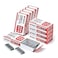 AIWANTO ABS92724 Office Supplies 24/6 Staples Suitable for #12 Staplers Stationery Stapler Pins Easy to Penetrate (10 Box/Pack, 10000-Count)
