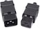 IEC computer ac power connector plug and socket C19 C20 16A 250V (1 - SET)