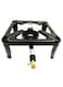 Interimex Single Burner Gas Stove 51W Black/Silver