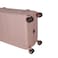 Senator Hard Case Large Luggage Trolley For Unisex ABS Lightweight 4 Double Wheeled Suitcase With Built In TSA Type Lock A5125 Milk Pink