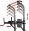 Max Strength&reg; Power Tower Multi-Function Pull Up Rack &amp; Dip Station Abs Dip Station Home Gym Strength Training Knee Raise with Dip and Pull-up Station