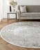 Jacob Ashton 300 cm (Round) Carpet Knot Home Designer Rug for Bedroom Living Dining Room Office Soft Non-slip Area Textile Decor