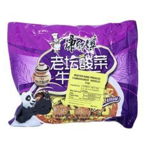 Master Kang Beef With Cabbage Pickled Instant Noodle 116g