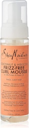 Shea Moisture Coconut &amp; Hibiscus Frizz-Free Curl Mousse For Unisex, 220 ml