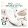 Carefree Organic Cotton Normal Unscented natual 30 Pantyliners White
