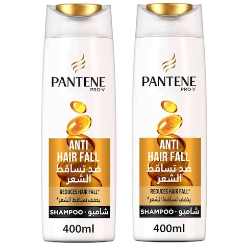 Pantene Pro-V Anti Hair Fall Shampoo 400ml Pack of 2