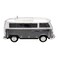 Old Retro Camper Van Style Bluetooth Speaker, Compact FM Radio, Portable Audio, Rechargeable, Music Streaming MP3 (USB/SD), Colour-changing LED Lights, Vintage Novelty Gift D&eacute;cor (Black)