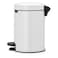 Brabantia NewIcon Pedal Bin White 5L