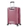 Eminent Hard Case Travel Bag Medium Luggage Trolley Polycarbonate Lightweight Suitcase 4 Quiet Double Spinner Wheels With Tsa Lock KJ84 Shing Pink