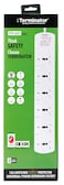 Terminator Brand Universal Power Extension Socket with Surge Protection 6way 3M - TPB 6ASP