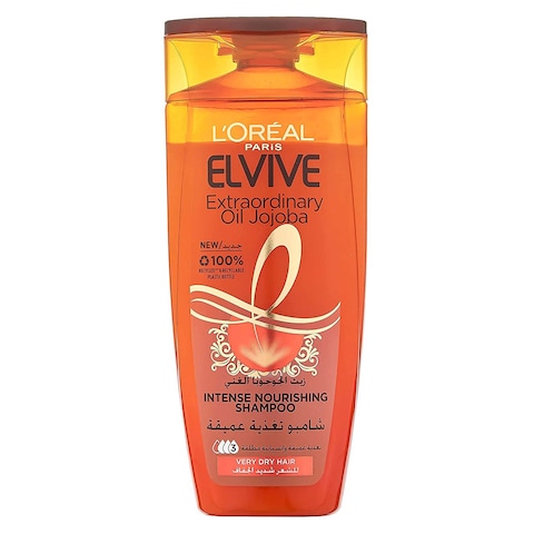 Buy Loreal Paris Elvive Extraordinary Oil Shampoo for Very Dry Hair - 400 Ml in Egypt