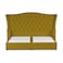 In House Taj Mahal Velvet Bed Frame - King - 200x200 cm - Gold