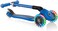 Globber Junior Foldable Lights Scooter Navy Blue 437-100