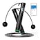 RENPHO Smart Jump Rope Fitness Speed Skipping Rope with APP Data Analysis Adjustable Counting Digital Workout Jump Ropes for Gym Crossfit Jumping Rope Counter for Exercise for Men Women Kids Girls