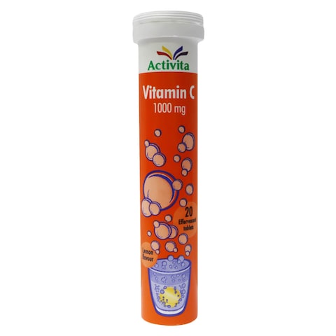 Activita Vitamin C 1000 mg Effervescent Tablets 20&#39;s