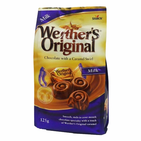 Storck Werther&#39;s Original Chocolate With Caramel Swirl 125g