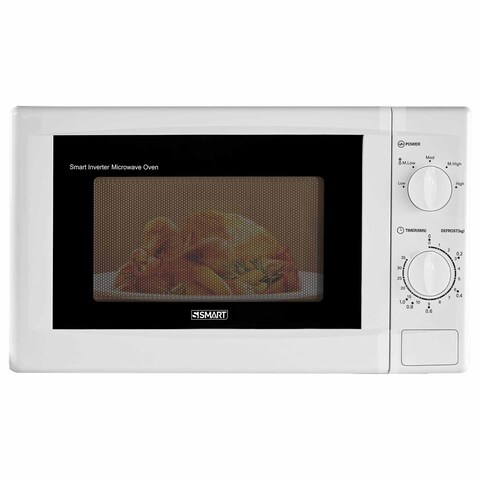 Smart Microwave Oven - 20 Liter - White - SMW201WCRK