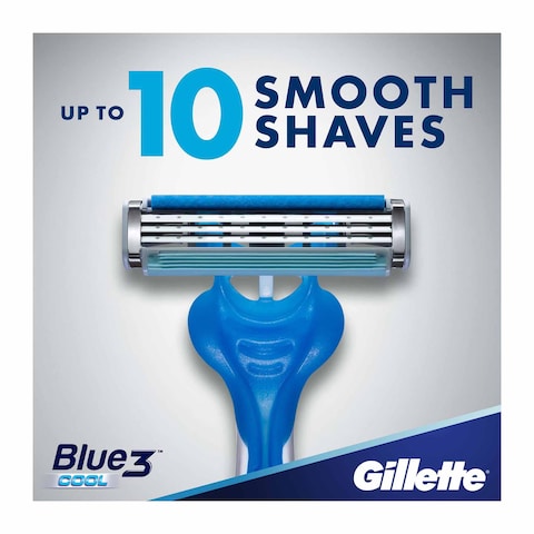 Gillette Blue II Plus Disposable Razors - 10 Razors