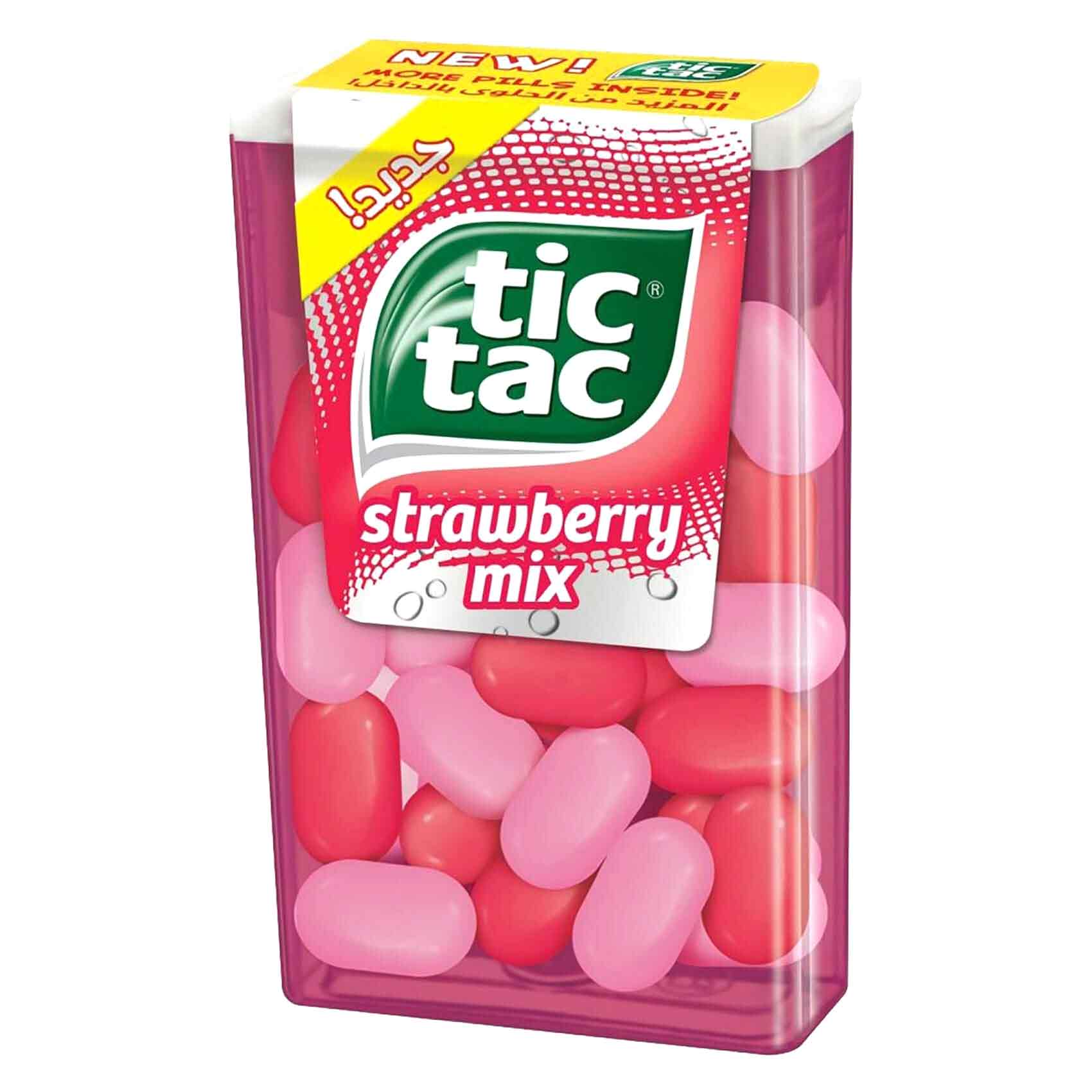 Tic Tac Fresh Strawberry Mix 10.2 Gram product thumbnail 2
