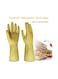 Generic Household Long Sleeve Cleaning Glove Set Yellow Xlcentimeter