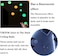 Stress Relief Balls Sticky Ball, Glow in The Dark Ceiling Balls,Stick to The Wall and Slowly Fall Off, Figit Toys, Sensory Toys, Stress Toys, Gifts for Adults and Kids(4PC - 4.5CM)