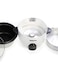 Geepas Electric Rice Cooker 1 L 1 L 400 W Grc4325 White/Black/Clear