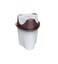 AKC Plastic Garbage Bin White 4.5L