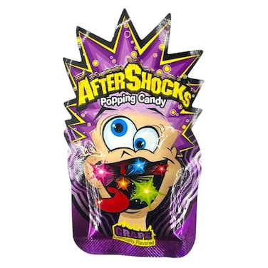 AfterShocks Popping Candy Grape 9.3g