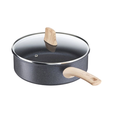 Tefal Natural Force Frying Pan With Lid 24cm