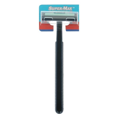 SuperMax 2 Blade Long Handle Disposable Razor For Men