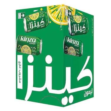 Kinza Lemon Carbonated Drink 360ml x6