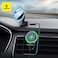 Baseus Wireless Car Charger, 15W Magnetic Mount for [Dashboard &amp; Air Vent] Magnets Fast Charging Magnetic Attachment, Phone Car Holder Mag-Safe Compatible for iPhone 13 &amp; 12 Series
